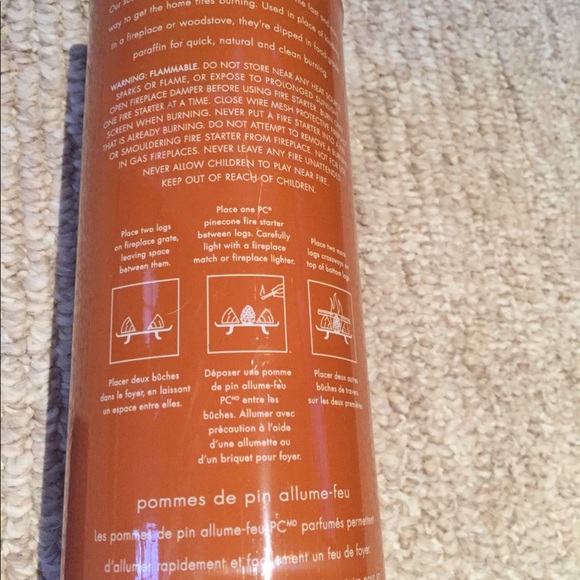 Citrus Fig pine cone fire starter - Picture 3 of 3